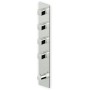 ZUCCHETTI JINGLE THERMOSTATIQUE DOUCHE C/ 4 ROB. ARRÊT