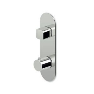 ZUCCHETTI BRIM THERMOSTATIQUE DE DOUCHE AVEC ROBINET D'ARRÊT