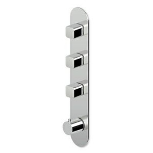 ZUCCHETTI BRIM THERMOSTATIQUE DE DOUCHE C/ 3 ROB. D'ARRÊT