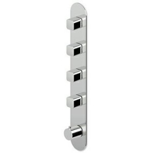 ZUCCHETTI BRIDE THERMOSTATIQUE DE DOUCHE AVEC 4 ROB. ARRÊT