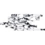 FLORIM - FLOOR GRES B&W LISTELLO SFALSATO PEBBLE HAUT BRILLANT 21X40