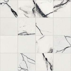 FLORIM - FLOOR GRES B&W MOSAICO BREACH HAUT BRILLANT 30X30 - ÉPAIS.6MM