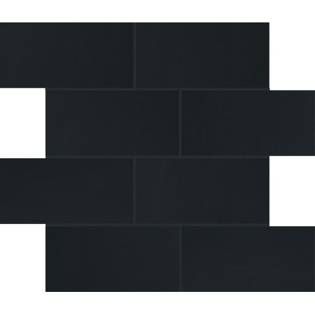 FLORIM - FLOOR GRES B&W MURETTO NOIR NATUREL 30X30 - SP.6MM