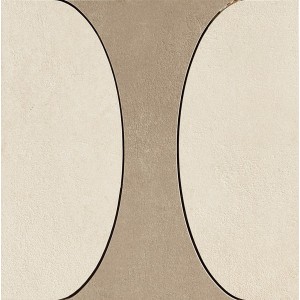 FLORIM - CARRELAGE GRES INDUSTRIEL DÉCOR A TAUPE/IVOIRE SOFT 30X30