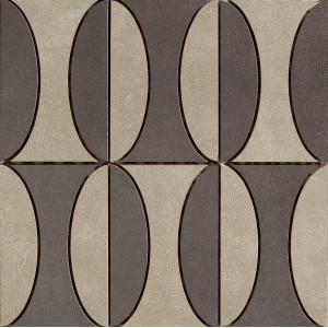 FLORIM - CARRELAGE INDUSTRIEL DECORO B SAGE/PLOMB SOFT 30X30