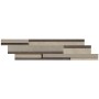 FLORIM - LISTELLO MIX 3D SAGE/PLOMB/STEEL 15X60 DE FLOOR GRES INDUSTRIAL