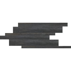FLORIM - FLOOR GRES WALKS/1.0 MODULO LISTELLO SFALSATO NOIR NATUREL 21X40