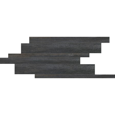 FLORIM - FLOOR GRES WALKS/1.0 MODULO LISTELLO SFALSATO NOIR NATUREL 21X40