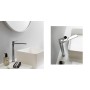 ZUCCHETTI ROBINET DE LAVABO HAUT AVEC ÉVACUATION