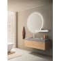 ARBI SKY PRESTIGIEUX COMPOSITION 07 FINITION CHÊNE ANCIEN ESSENCE L140,6 CM P50,5 CM AVEC BAIGNOIRE INTÉGRÉE EN LAMINAM