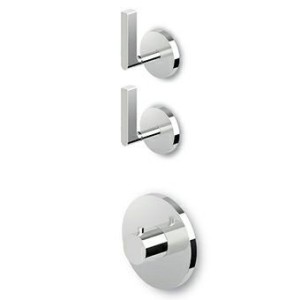 ZUCCHETTI SIMPLEMENT BEAU THERMOSTATIQUE C/ 2 ROB. ARRÊT