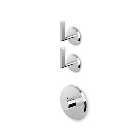ZUCCHETTI SIMPLEMENT BEAU THERMOSTATIQUE C/ 2 ROB. ARRÊT