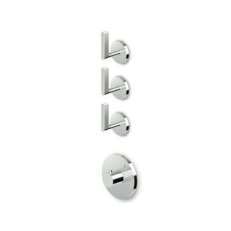 ZUCCHETTI SIMPLEMENT BEAU THERMOSTATIQUE C/ 3 ROB. ARRÊT