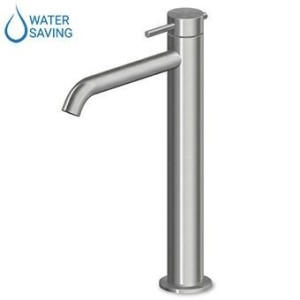 ZUCCHETTI ROBINET DE LAVABO HAUT SANS ÉVACUATION EN ACIER INOXIDABLE