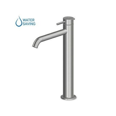 ZUCCHETTI ROBINET DE LAVABO HAUT SANS ÉVACUATION EN ACIER INOXIDABLE