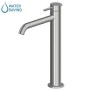 ZUCCHETTI ROBINET DE LAVABO HAUT SANS ÉVACUATION EN ACIER INOXIDABLE