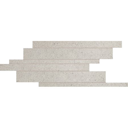 FLORIM - FLOOR GRES BUILDTECH/2.0 LISTELLO SFALSATO BUILD_WHITE GG 21X40 NATURALE