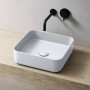 SANITAIRES CIELO SHUI CONFORT LAVABO CARRE BLANC BRILLANT