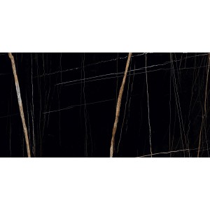 FISSORE.com BEAUTÉ NOIRE NOIR BRILLANT 60X120 RECTIFIÉ