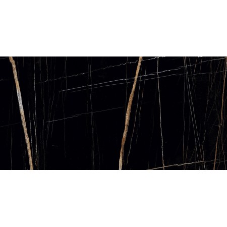 FISSORE.com BEAUTÉ NOIRE NOIR BRILLANT 60X120 RECTIFIÉ