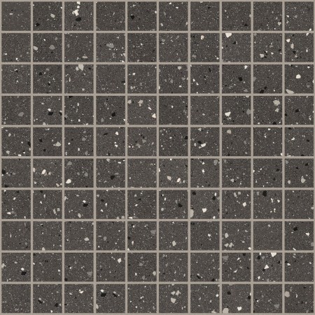 FLORIM - FLOOR GRES EARTHTECH CARBON_FLAKES GLOSSY-BRIGHT MOSAÏQUE 30X30