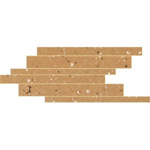 FLORIM - FLOOR GRES EARTHTECH SAVANNAH_FLAKES GLOSSY-BRIGHT LISTELLO SFALSATO 21X40