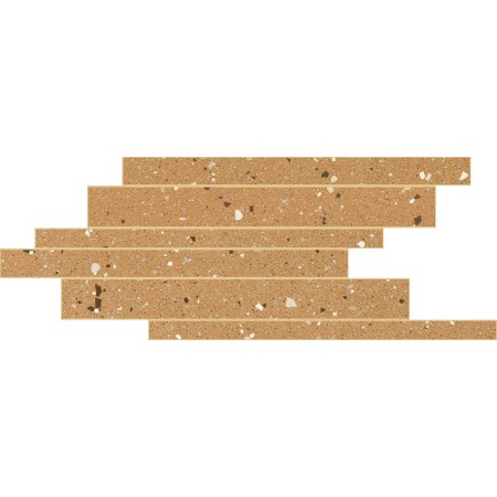 FLORIM - FLOOR GRES EARTHTECH SAVANNAH_FLAKES GLOSSY-BRIGHT LISTELLO SFALSATO 21X40