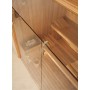 Effe By Effegibi SKY 40 SAUNA DIMENSIONS 170X130X201 EN ASPEN TRAITÉ THERMIQUEMENT