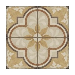 RAGNO CERAMICHE HUIT CENT DÉCOR TAPIS 4 AMBRE 20X20