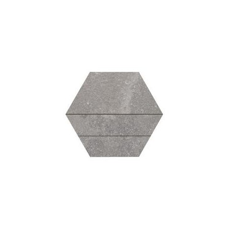 RAGNO CERAMICHE REALSTONE_LUNAR MOSAÏQUE 3D ARGENT 29X33.5