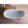 GLASS 1989 VASQUE BLOOM AUTOSTANTE BLANC MATE EN HARDLITE