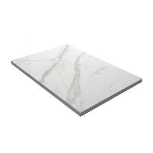 DISENIA BLADE PLAT DOUCHE LAMINAM CALACATTA OR VENEZIAN MAT