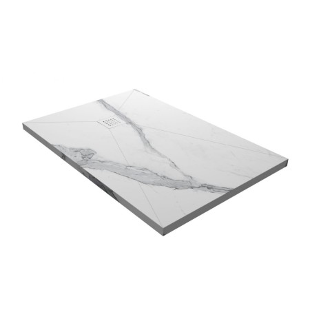 DISENIA BLADE PLAT DE DOUCHE LAMINAM STATUARIO OPAC