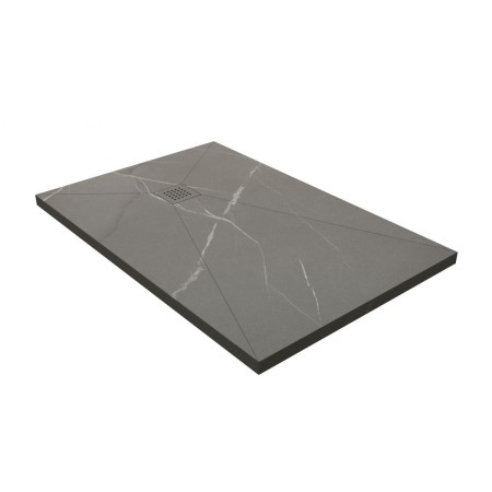DISENIA BLADE PLAT DOUCHE LAMINAM PIERRE GRIS MAT