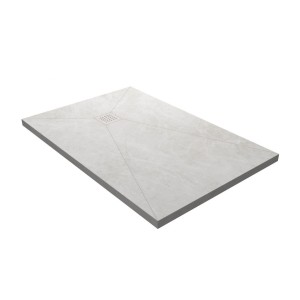 DISENIA BLADE PLAT DOUCHE LAMINAM DIAMOND CRÈME