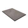 DISENIA LAME PLATE DE DOUCHE LAMINAM PIERRE PIASENTINA GRIS MAT