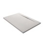 DISENIA DUAL PLATEAU DE DOUCHE EN TECHNOGEL BLANC