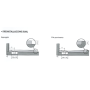 DISENIA DUAL PLATEAU DE DOUCHE EN TECHNOGEL BEURRE