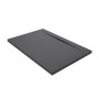 DISENIA DUAL PLATEAU DE DOUCHE EN TECHNOGEL ANTHRACITE