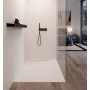 DISENIA SANDY PLATEAU DE DOUCHE EN CÉRAMIQUE BLANC MAT