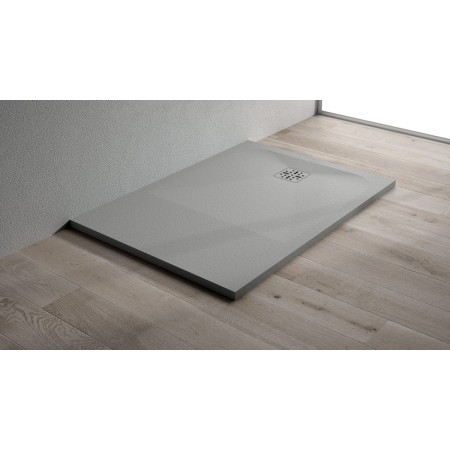 DISENIA PLANCHE DE DOUCHE EN TECHNOGEL GRIS