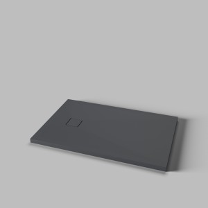 DISENIA REJOINDRE PLAT DE DOUCHE EN TECHNOGEL ANTHRACITE