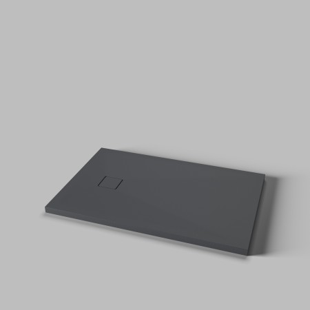 DISENIA REJOINDRE PLAT DE DOUCHE EN TECHNOGEL ANTHRACITE