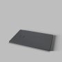 DISENIA REJOINDRE PLAT DE DOUCHE EN TECHNOGEL ANTHRACITE