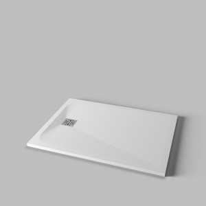 DISENIA PLATEAU DE DOUCHE EN TECNOGEL BLANC