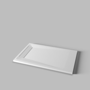 DISENIA LIGNE PLATEFORME DE DOUCHE EN TECHNOGEL BLANC