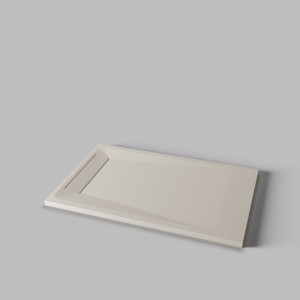 DISENIA LIGNE PLAT DE DOUCHE EN TECHNOGEL BEURRE