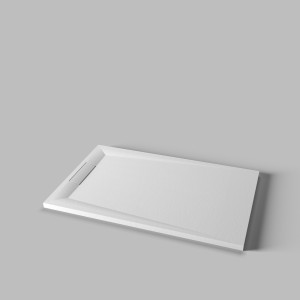 DISENIA VIRGO PLAT RECTANGULAIRE EN TECNOGEL BLANC