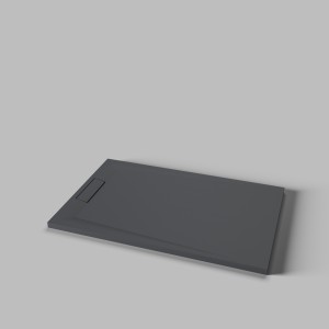 DISENIA VIRGO PLATEAU DE DOUCHE EN TECHNOGEL ANTHRACITE