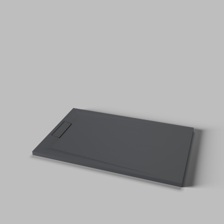 DISENIA VIRGO PLATEAU DE DOUCHE EN TECHNOGEL ANTHRACITE